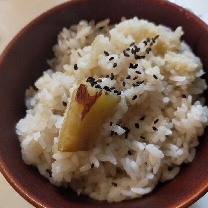 香りですぐにさつま芋ご飯だと子供が気づきました。美味しかったです。